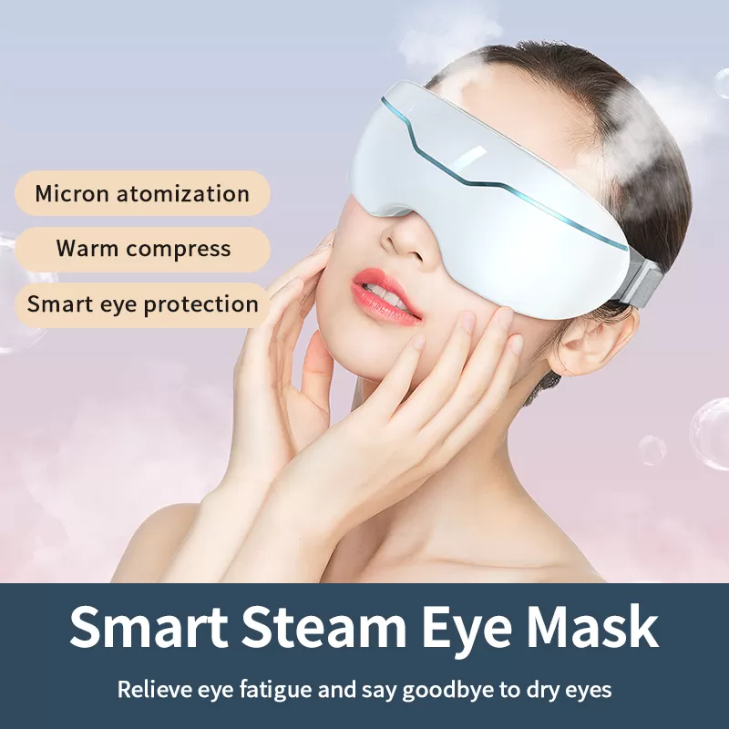 Air Eye Massage Instrument Device Equipment Smart Electric Vibration Eye Massager with Heat Compression Music thumbnail 6